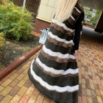 Жилет женский удлиненный  Артикул LUX-21181. Вид 4