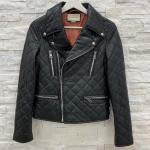 Куртка женская кожаная Gucci Артикул LUX-16123. Вид 1