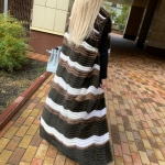 Жилет женский удлиненный  Артикул LUX-21181. Вид 3