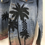 Куртка женская джинсовая Balenciaga Артикул LUX-17601. Вид 2