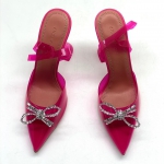 Мюли Amina Muaddi Amina Muaddi Артикул LUX-32237. Вид 4