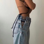 Джинсы женские   Артикул LUX-32824. Вид 2