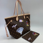 Сумка женская Neverfull Louis Vuitton Артикул LUX-34043. Вид 2