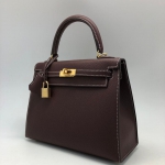 Сумка женская Hermes Kelly 25 cm,Epsom Color Rouge H Hermes Артикул LUX-37270. Вид 2