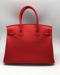  Сумка женская Hermes Birkin 30 cm, Rouge Casaque  Epsom Hermes Артикул LUX-37980. Вид 3
