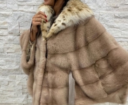 Шуба  Артикул LUX-20853. Вид 2