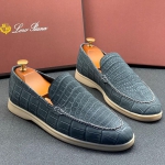 Лоферы мужские Loro Piana Артикул LUX-28405. Вид 1