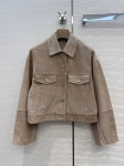 Замшевая куртка Brunello Cucinelli Артикул LUX-136137. Вид 1