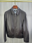 Кожаная куртка Brunello Cucinelli Артикул LUX-137338. Вид 1