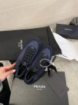 Кроссовки  Collapse Re-из нейлона и замши  Prada Артикул LUX-115256. Вид 1