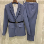 Костюм женский брючный Bottega Veneta Артикул LUX-19628. Вид 1