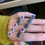 Серьги  Артикул ЮУ-072. Вид 2