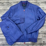 Костюм спортивный из льна  Kiton Артикул LUX-88110. Вид 1