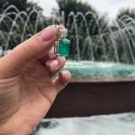 Серьги  Артикул LUX-16945. Вид 3