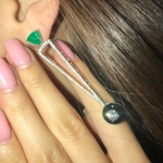 Серьги  Артикул LUX-20206. Вид 2