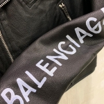 Куртка женская кожаная Balenciaga Артикул LUX-19445. Вид 2