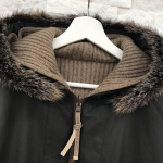 Куртка женская двухсторонняя  Артикул LUX-20147. Вид 3