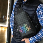 Сумка мужская через плечо Louis Vuitton Артикул LUX-21132. Вид 1