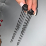 Серьги  Артикул LUX-23485. Вид 2