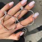 Серьги  Артикул LUX-25125. Вид 2