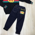 Джинсы детские утепленные Gucci Артикул LUX-25686. Вид 2