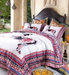 Комплект постельного белья Hermes Артикул LUX-28660. Вид 1