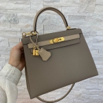 Сумка женская KELLY 28 Hermes Артикул LUX-24697. Вид 3