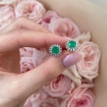 Серьги   Артикул LUX-29870. Вид 1