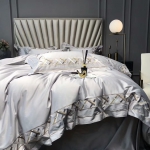 Комплект постельного белья Hermes Артикул LUX-24388. Вид 3