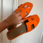 Шлёпки  Hermes Артикул LUX-11832. Вид 1