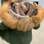 Парка женская MR AND MRS FURS Артикул LUX-21381. Вид 2