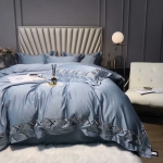 Комплект постельного белья Hermes Артикул LUX-24387. Вид 2