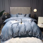 Комплект постельного белья Hermes Артикул LUX-24387. Вид 1