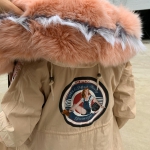 Парка женская MR AND MRS FURS Артикул LUX-21379. Вид 3