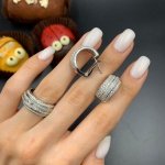 Серьги  Артикул LUX-26290. Вид 2