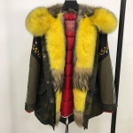 Парка женская  Артикул LUX-26965. Вид 2