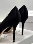 Атласные туфли-лодочки Manolo Blahnik Артикул LUX-82535. Вид 3