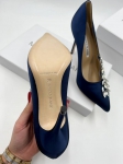 Атласные туфли-лодочки Manolo Blahnik Артикул LUX-82533. Вид 3