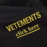 Футболка мужская one size Vetements Артикул LUX-83423. Вид 2