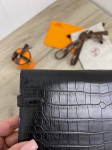 Кошелёк Crocodile Niloticus Mat Hermes Артикул LUX-83496. Вид 4