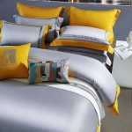 Комплект постельного белья Hermes Артикул LUX-85382. Вид 2