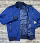 Бомбер со вставками из натуральной замши Kiton Артикул LUX-89452. Вид 2