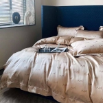 Комплект постельного белья Hermes Артикул LUX-90124. Вид 3