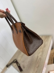 Сумка женская  Birkin Ostrich GHW, 30 cm, GHW Hermes Артикул LUX-90304. Вид 5