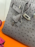 Сумка женская Birkin , 30 cm Ostrich GHW Hermes Артикул LUX-92590. Вид 4