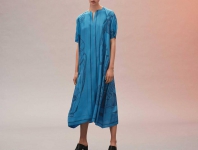 Шелковое платье Hermes Артикул LUX-92697. Вид 1