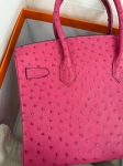 Сумка женская Birkin , 30 cm Ostrich GHW Hermes Артикул LUX-93064. Вид 5