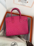 Сумка женская Birkin , 30 cm Ostrich GHW Hermes Артикул LUX-93064. Вид 6