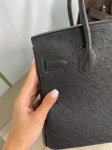 Cумка женская  Birkin , 30 cm Ostrich GHW Hermes Артикул LUX-93725. Вид 9