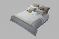 Комплект постельного белья  Hermes Артикул LUX-94081. Вид 1